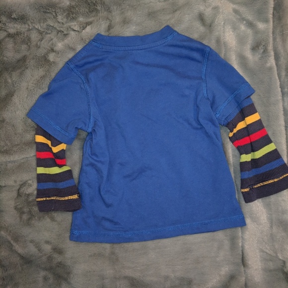 Nursey Rhymes layered look long sleeve tee 24M - Picture 2 of 3